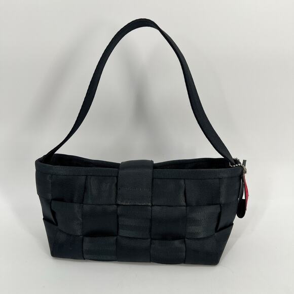 Harveys X Mercedes Benz Woven Seatbelt Bag Small Black East West Shoulder USA - Picture 3 of 11
